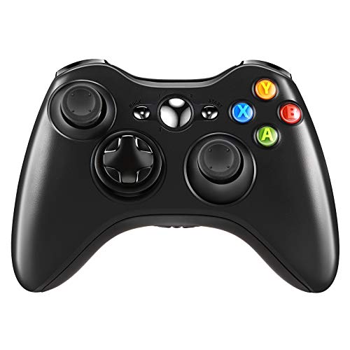 Crifeir Xbox 360 Wireless Controller GamePad with Dual Vibration Controller and Sensitive Joystick Compatible with Xbox 360 and PC Windows