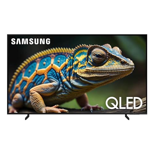 SAMSUNG 32-Inch Class QLED 4K Q60D Series Quantum HDR Smart TV w/Object Tracking Sound Lite, Motion Xcelerator, Slim Design, Gaming Hub, Alexa Built-in (QN32Q60D, 2024 Model)