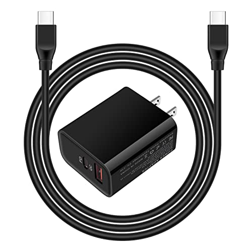 Type C Charger Super Fast Charging for Moto G Power 2024/G Stylus 5G 2023/G 5G/G Pure/G Play 2024/G8/G7,Motorola Edge 5G UW/One 5G Ace/One 5G UW/Edge Plus 2022,20W USB C Wall Charger+C Charger Cable