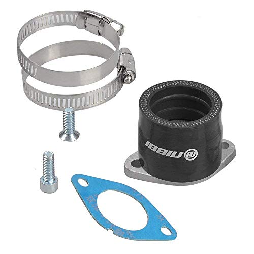 NIBBI Replacement Orginal High Performance CG Intake Manifold Air Joint Boot Connector For Motorcycle Motorcross Dirt Bike CG, Rubber