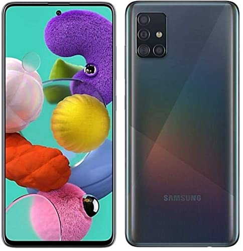Samsung Galaxy A51 128GB 6.5' 4G LTE Unlocked, Black (Renewed)