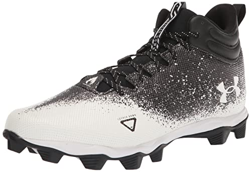 Under Armour Men's Fran 2.0 Football Shoe, Black (001)/Black Spotlight, 10.5