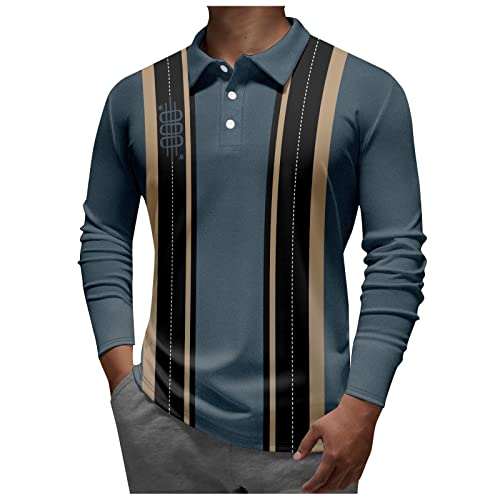 GIANTHONG Men's Regular Fit Shirt 3 Button Down Long Sleeve, Long Sleeve Shirts for Men with Collar Matching Christmas Outfits for Couples Valentine's Day Workout Shirts for Men Valentine's Day