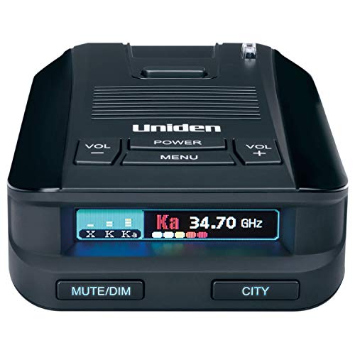 Uniden DFR8 Super Long Range Laser and Radar Detection, Advanced K/KA Band Filter, Voice Notifications, Ultra-Bright Multi-Colored OLED Display