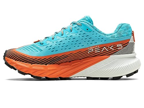 Merrell Women's Agility Peak 5, Atoll/Cloud, 9