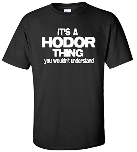 Hodor Thing Black T Shirt (5X)