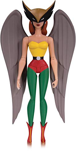 DC Collectibles Justice League Animated: Hawkgirl Action Figure, Multicolor