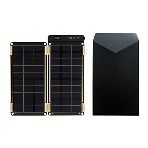 Solar Paper + Pouch, Paper-Thin and Light Portable Solar Charger with Ultra-High-Efficiency (5W)