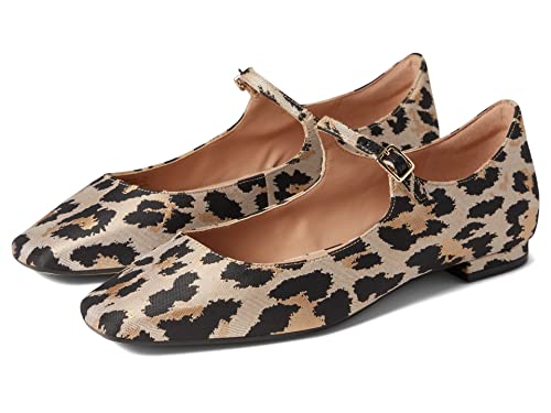 Cole Haan Bridge Mary Jane Ballet Leopard Jacquard 8 B (M)