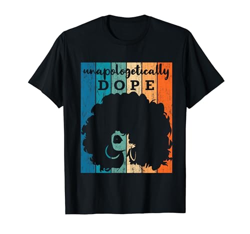 Unapologetically Dope Black History Month African American Short Sleeve T-Shirt
