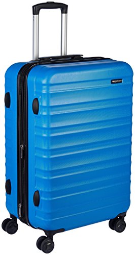 Amazon Basics 24-inch Hardside Spinner, Light Blue