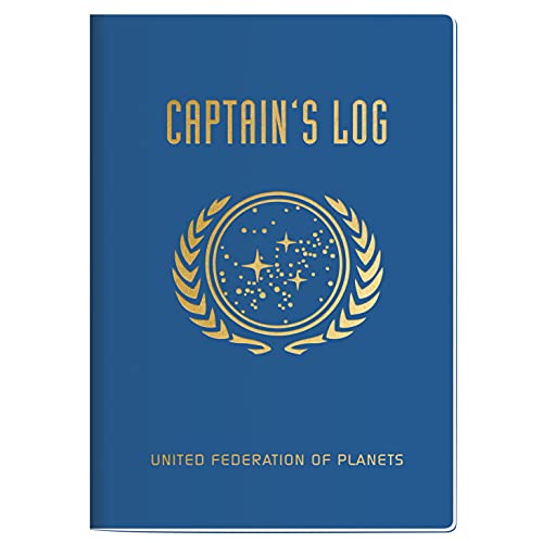 The Unemployed Philosophers Guild Star Trek Captain's Log Passport Sized Mini Notebook