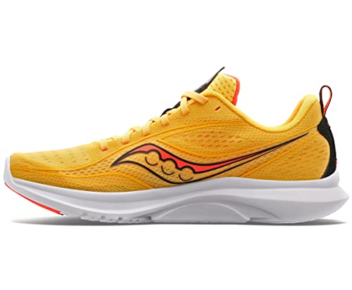 Saucony Men's Kinvara 13 Running Shoe, VIZIGLD/VIZIRED, 11