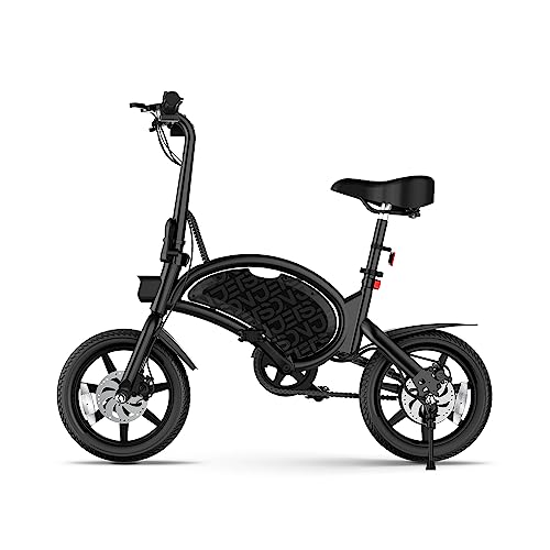 Jetson Bolt Pro Adult Electric Bike, Pedal Assist up to 30 Miles, Foldable, Built-in Carrying Handle, Lightweight Frame, LED Headlight, Dual Disc Brakes, Twist Throttle & Cruise Control, Ages 12+