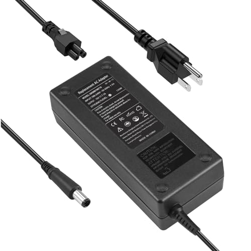 New 19V 7.1A 135W AC Adapter Laptop Charger for HP Compaq 6515b 6910p 8510p 8510w 391174-001 384023 481420-001 DC7800 DC7900 Compaq Elite 8000 8200 8300 Power Supply Cord [7.4mm5.0mm]