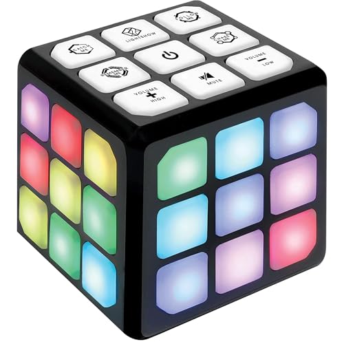 Winning Fingers Flashing Cube Electronic Memory & Brain Game | 4-in-1 Handheld Game for Kids | STEM Toy for Kids Boys and Girls | Fun Gift Toy for Kids Ages 6-12 Years Old