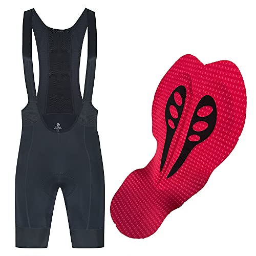 YKYWBIKE Cycling Bib Men Summer 8 Hour Ride Pad Bike Bibs Shorts Wicking MTB Road Bicycle Tights