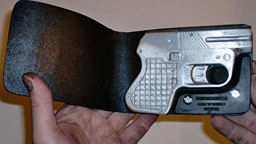 Wallet Holster for Full Concealment - Double Tap (Black, Right Hand)