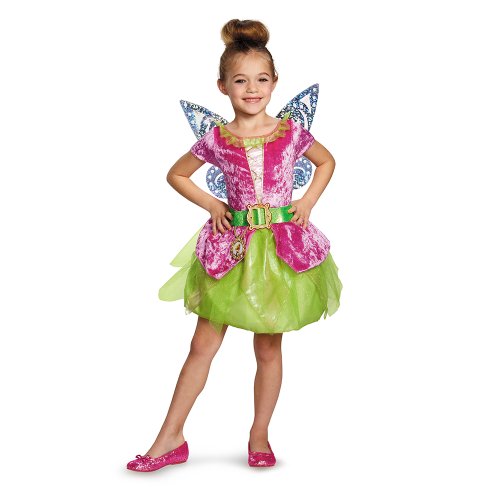 Disguise Disney Fairies Tinker Bell The Pirate Fairy Girls' Costume One Color, Small/4-6x