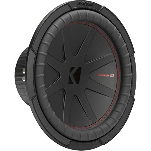 KICKER 48CWR122 CompR 12' Subwoofer, DVC, 2-ohm