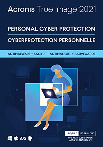 Acronis True Image 2021 Advanced PC/Mac 1 Year Box-Version