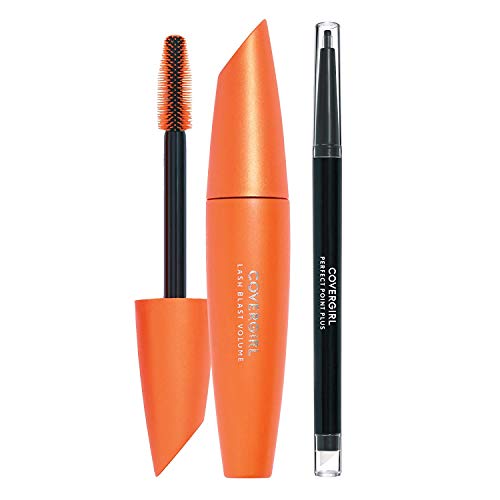 COVERGIRL LashBlast Volume Mascara and Perfect Point Plus Eyeliner, Very Black/Black Onyx, Combo 1 (Packaging May Vary)