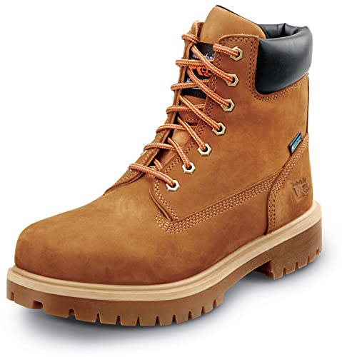 Timberland PRO 6IN Direct Attach, Men's, Cinnamon, Soft Toe, EH, WP/Insulated, MaxTRAX Slip-Resistant Work Boot (11.0 M)