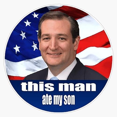 This Man Ate My Son Sticker Bumper Sticker Vinyl Decal 5'