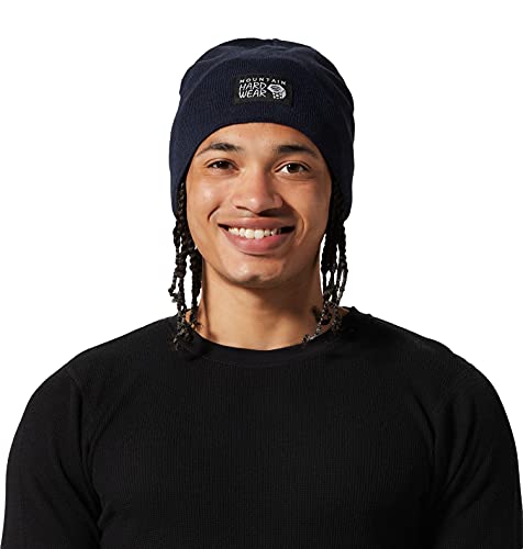 Mountain Hardwear Standard MHW Logo Beanie, Hardwear Navy, One Size