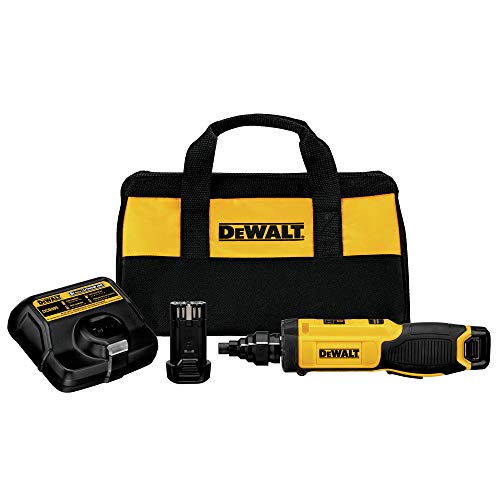DEWALT 8V MAX Cordless Screwdriver with Conduit Reamer, Gyroscopic, Electric (DCF681N2)