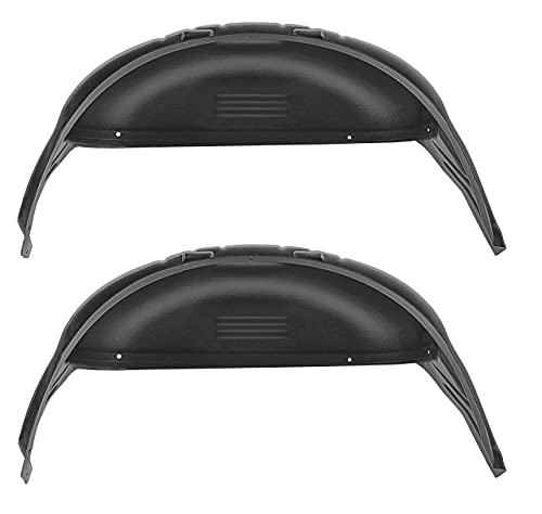 Husky Liners 79121 Black Wheel Well Guards Rear Wheel Well Guards Compatible with 2015-2019 Ford F-150 (Will not fit Raptor)