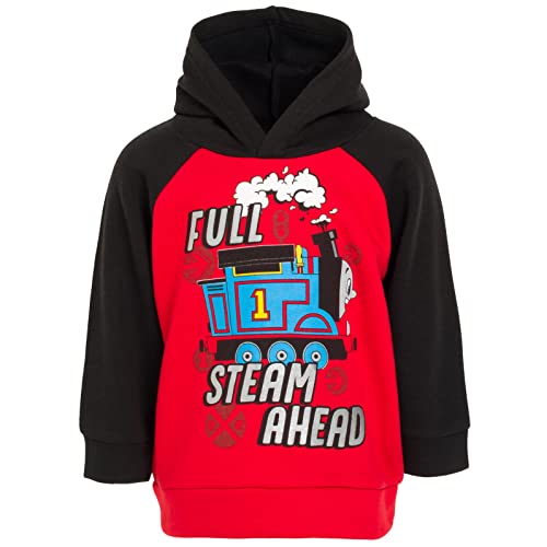 Thomas & Friends the Train Toddler Boys Fleece Pullover Hoodie Red 4T