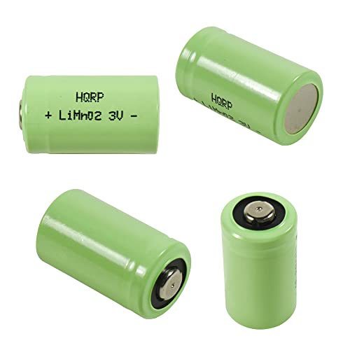 HQRP 4-Pack 3V Batteries Compatible with Tri-Tronics Bark Limiter G3, Bark Limiter XS, Dog Sport Junior G3