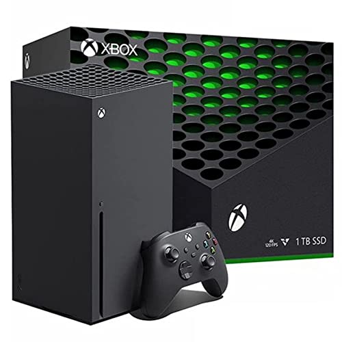 Microsoft Xbox Series X 1TB Gaming Console, Black - Backward Compatible with Thousands of Games, 16GB GDDR6 RAM, 4K UHD Blu-Ray, Up to 8K HDR, Fine-Tuned Performance, Up to 120 FPS