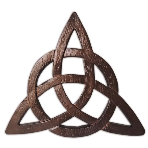 Abbey Gift Irish Trinity Knot Wall Hanging black, 11.8 x 1.6 x 13.2