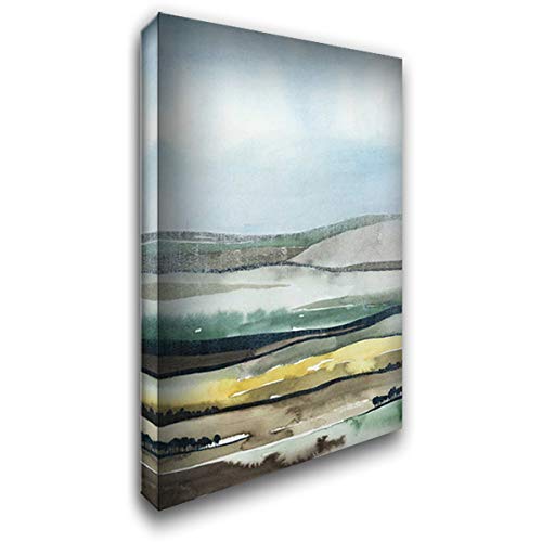 ArtDirect Popp, Grace 26x40 Gallery Wrapped Canvas Museum Art Titled: Virga II