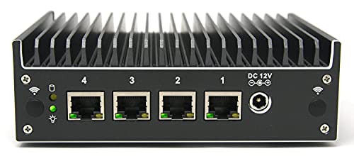 Protectli Vault Pro VP2410-4 Port, Firewall Micro Appliance/Mini PC - Intel Celeron J4125, DDR4 RAM, M.2 SSD Storage, AES-NI, 16GB RAM, 480GB SSD