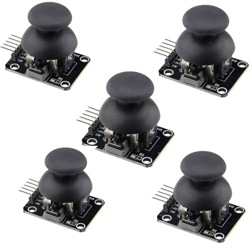 New 2024 5Pcs for-Axis Xy Joystick Module Higher Ps2 Joystick Control Lever Sensor Ky-023 Rated 4.9/5 Accessories
