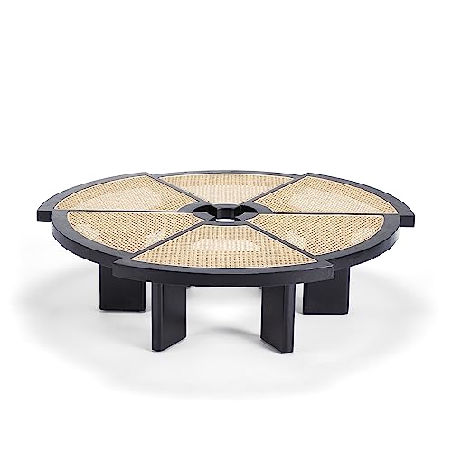 Meelano Embassy Coffee Table, Black