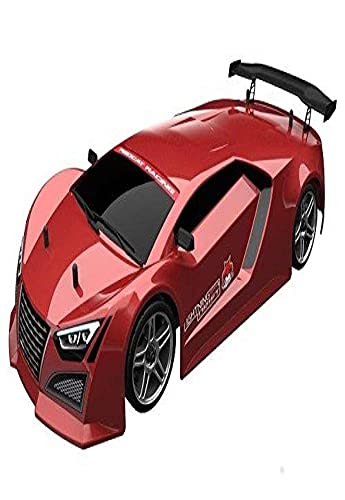 Redcat Racing EPX Drift Car with 7.2V 2000mAh Battery, 2.4GHz Radio and R10215 Body (1/10 Scale), Metallic Red