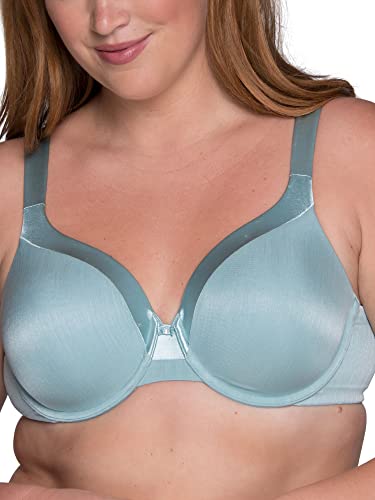 Vanity Fair Women's Illumination Full Figure Zoned-in Support Bra (36C-44D), Underwire-Tranquil Green, 42C
