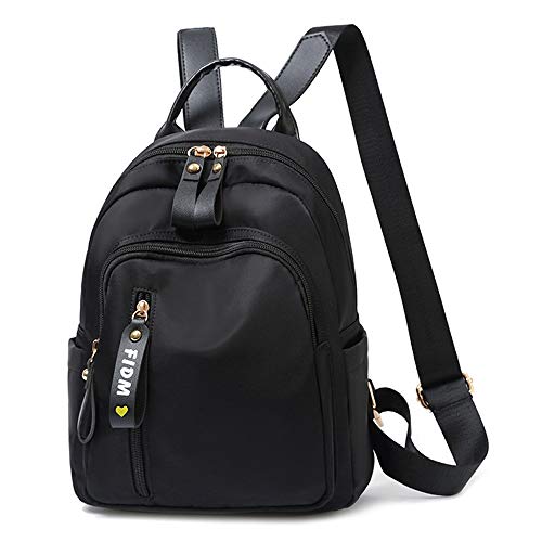 zhongningyifeng Backpack for Women Small, Mini Nylon Travel Backpack Purse, Shoulder Bag Cute Lightweight for Ladies
