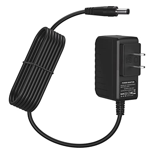 Auspow 6V 2A Power Supply AC 100-240V to DC 6V 2amp for Arm Blood Pressure Monitor Trash Can Doorbell Alarm Soap Dispensers Speaker Baby Monitor/Swing (5.5x2.1mm)