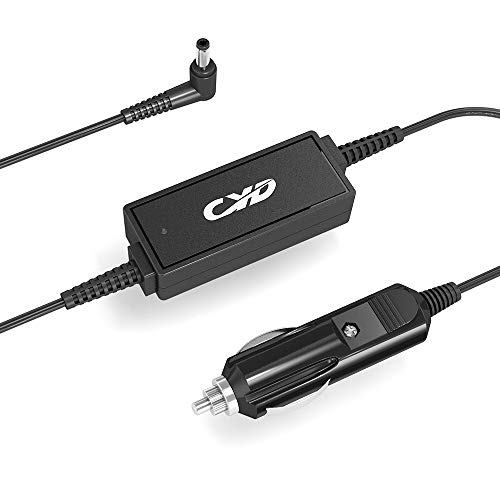 CYD Laptop car Charger 65w Replacement for asus k501uw-ab78 x551m k751ma f551m f555ua k501uw k550ca q301 q500a q501 q301l ul30a a54c k50ij k52f k53u k55 3.3ft Notebook Power ac Adapter Supply Cord