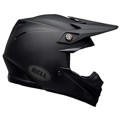 Bell Moto-9 MIPS Off-Road Motorcycle Helmet (Solid Matte Black, Large)