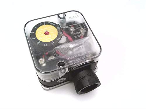 DUNGS 266942 (Formerly 217-337A), 10 A @ 120 VAC, NEMA Type 4, Gas Pressure Switch, Modular Mount, GML-A2-4-4**, Manual Reset, 1 INCH to 20 INCH W.C, SPDT