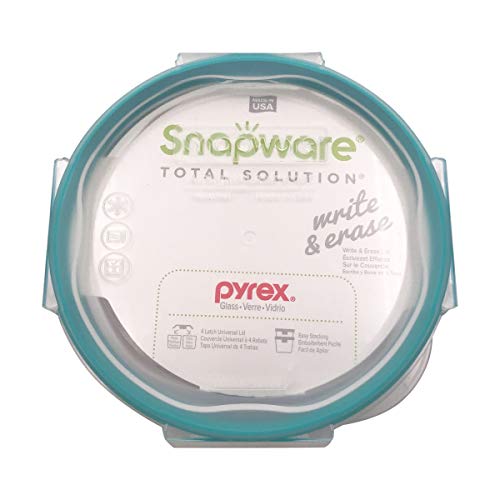 Snapware 4-Cup Total Solution Round Food Storage Container, Glass