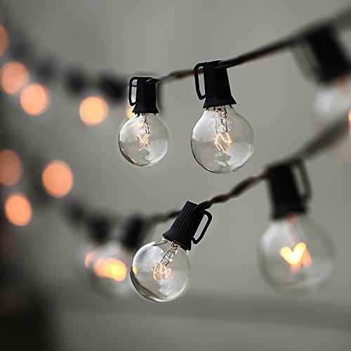 Lampat String Lights, LED 25Ft G40 Globe String Lights with Bulbs-UL Listd for Indoor/Outdoor Commercial Decor