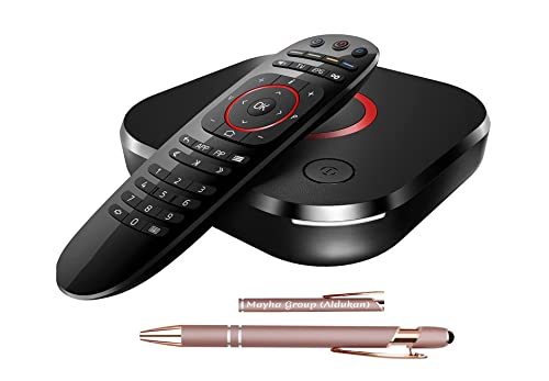 Mag 524W3 4K, Android TV Pro Streaming Media Player Built-in Dual Band 2.4G/5G WiFi, HDMI Cable with More Than 6000 Channels (Latinos, Arabic, Indian, and European Channels) Signed by MG Aldukan
