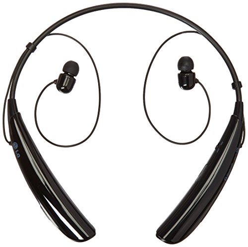 LG Tone Pro HBS-750 Bluetooth Stereo Headphones with Microphone - Black (Renewed)